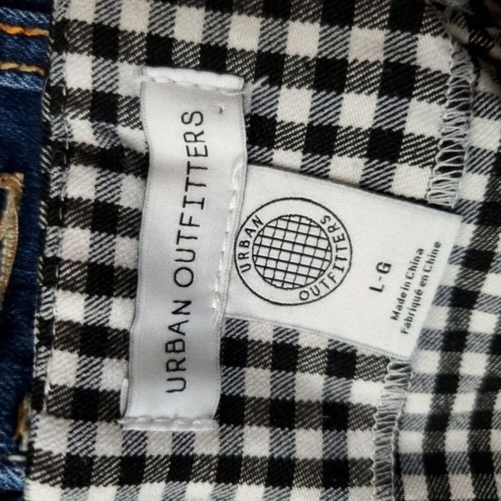 Gingham Plaid Mini Tennis Skirt Retro Urban Outfitters Pockets - Picture 6 of 6